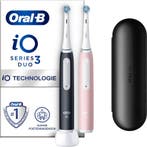 Oral-B iO 3 - Zwart En Roze - Elektrische Tandenborstel, Verzenden, Nieuw