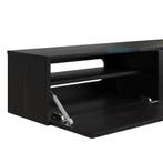 Tv meubel Zwart Wandmeubel Zwevend tv meubel hout tv kast, Overige materialen, 150 tot 200 cm, Nieuw, Ophalen of Verzenden