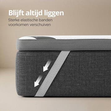2dekans | Sleeptime Twin Motion Topper 90x200 cm -, Ophalen of Verzenden, Zo goed als nieuw
