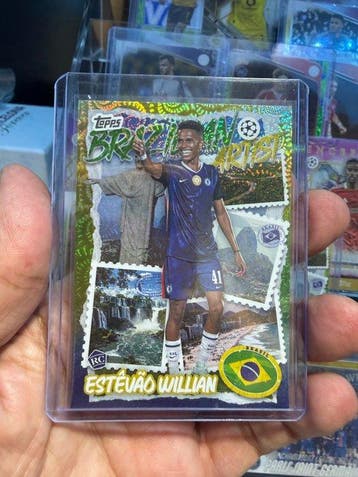 2026 Topps Artista brasileño Estévão Willian Rookie Box Hit, Nieuw