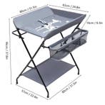 Opvouwbare Baby Aankleedtafel met Opbergruimte, Verzenden, Nieuw