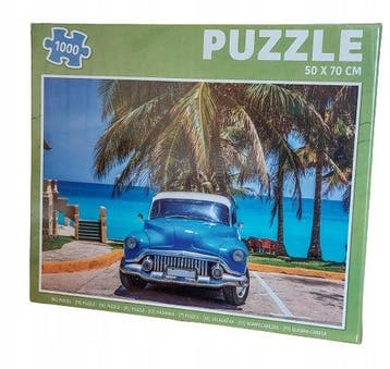 Puzzel Vintage Auto 1000 Stukjes (Nieuw), Verzenden, Nieuw