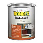 Bondex Lacklasur - Nussbaum Dunkel - 0,75 liter, Overige kleuren, Nieuw, Ophalen of Verzenden, Lak
