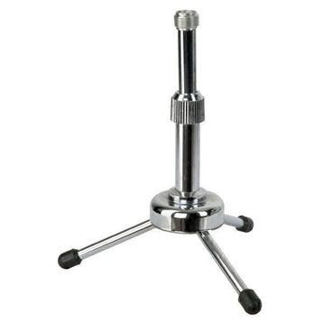 DAP Mini Tafelmicrofoonstandaard 12 to 16 cm Chrome, Verzenden, Nieuw