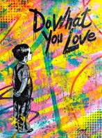Gongas (XX-XXI) - vs Banksy - Do What You Love, Antiek en Kunst