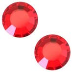 2 x Swarovski Elements SS20 flat back (4.7mm) Light siam red, Ophalen of Verzenden, Nieuw, Overige typen