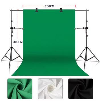 Groen Scherm Achtergrond Doek Chroma Key Studio, Verzenden, Nieuw