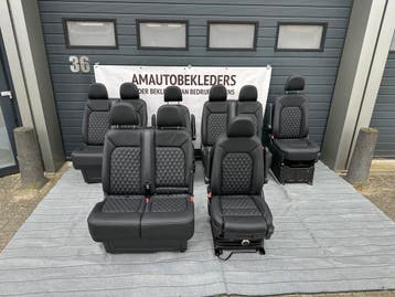 Stoel en bank voor VW Crafter MAN met zwart leder vanaf 2018, Auto-onderdelen, Interieur en Bekleding, Ophalen, Nieuw, Volkswagen