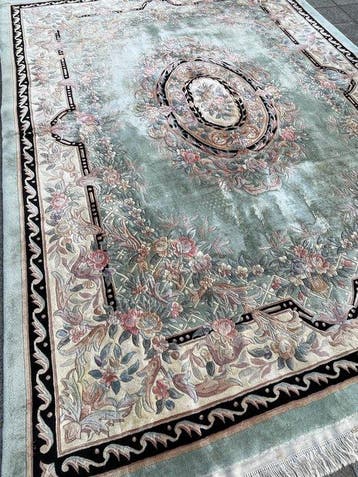 Aubusson China - Gereinigd - handgeknoopt - wol - Tapijt -, Nieuw