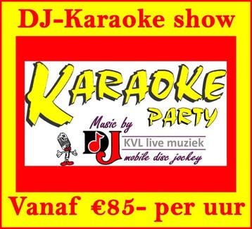 Karaoke drive-inshow voor een gezellig feest., Diensten en Vakmensen, Muzikanten, Artiesten en Dj's, Solo-artiest