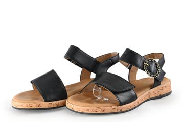 Gabor Sandalen in maat 39 Zwart, Verzenden, Zwart, Gabor, Sandalen of Muiltjes