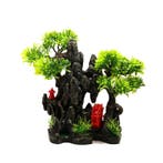 Rotsen met bomen en waterrad met luchtaansluiting OS-289 - a, Ophalen of Verzenden, Nieuw, Sierelement