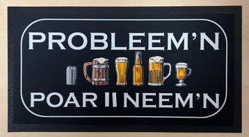 Barmatjes Barmat lekmatten dripmat barrunners toogmat NIEUW, Verzamelen, Biermerken, Ophalen of Verzenden, Nieuw, Viltje(s), Overige merken