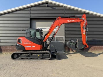 Kubota KX085-5 rupsgraafmachine NIEUW €1350 LEASE, Ophalen, Graafmachine