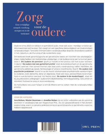 Zorg voor de oudere 9789464788266 Annelies Noben, Boeken, Verzenden, Zo goed als nieuw, Annelies Noben