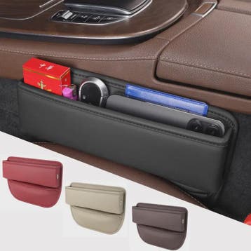 Leren Autostoel Organizer - Multifunctionele Opbergbox voor, Verzenden, Nieuw