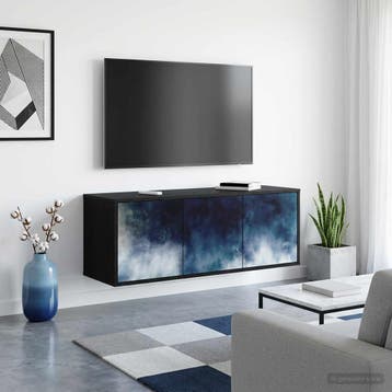 vidaXL Wandgemonteerd tv-meubel RAALTE 102 x 33 x 40 cm, Minder dan 50 cm, Verzenden, Nieuw, Minder dan 100 cm
