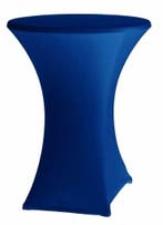 Statafelrok voor statafel 80 tot 85 cm kleur blauw, Ophalen of Verzenden, Nieuw, Versiering, Carnaval