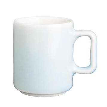 Fondant mokken aqua blauw  | 6 stuks | 85ml | Porselein, Verzenden