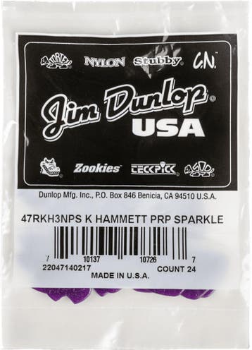 Dunlop Kirk Hammet Purple Sparkle Jazz zak, Muziek en Instrumenten, Verzenden, Nieuw