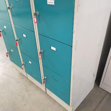 15-deurs Overtoom lockerkast - 185x120x50 cm, Ophalen of Verzenden, Nieuw