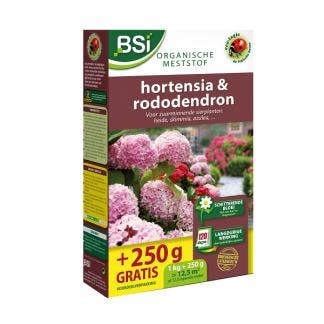Hortensia & rododendron mest | BSI | 1.5 kg, Tuin en Terras, Aarde en Mest, Verzenden