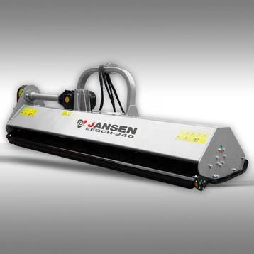 Klepelmaaier Jansen EFGCH-240 cm met hydraulische zijdelings, Verzenden, Onkruidbestrijding