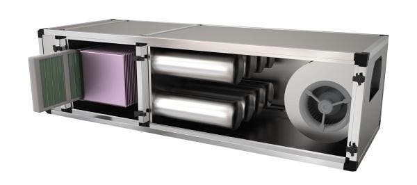 Combisteel Geurfilterkast Compleet 2500m3 | 230v | 0.37kw, Witgoed en Apparatuur, Afzuigkappen, Ophalen of Verzenden