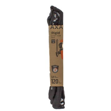 Axa Kettingslot Rigid RCC 120/3,5 Code Zwart, Verzenden, Nieuw