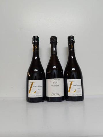 Nicolas Maillart, Franck Pascal - Champagne Extra Brut - 3, Verzamelen, Nieuw