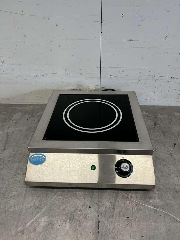 RVS GGG Keramische kookplaat fornuis 2 kW 230V Horeca, Zakelijke goederen, Horeca | Keukenapparatuur, Nieuw in verpakking, Ophalen of Verzenden