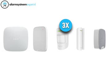 Ajax Systems Alarmsysteem Kit 3 Draadloos (Wit), Ophalen of Verzenden, Nieuw