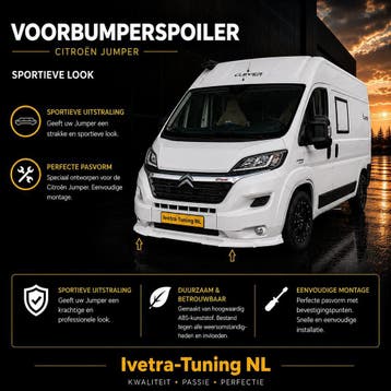 Voorbumperspoiler Citroën Jumper 2014+ | Styling Jumper, Verzenden