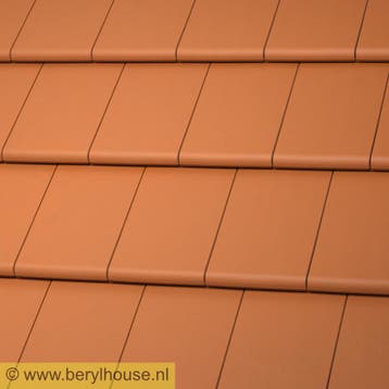 € 22,50 per m2 Gebakken vlakke dakpannen, Verzenden, Nieuw, 15 m² of meer, Dakpannen