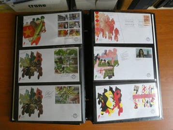 Nederland 2009/2012 - Collectie FDCs in Importa album -, Gestempeld