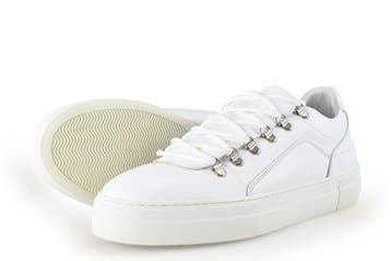 Manfield Sneakers in maat 43 Wit, Manfield, Verzenden, Wit, Sneakers of Gympen