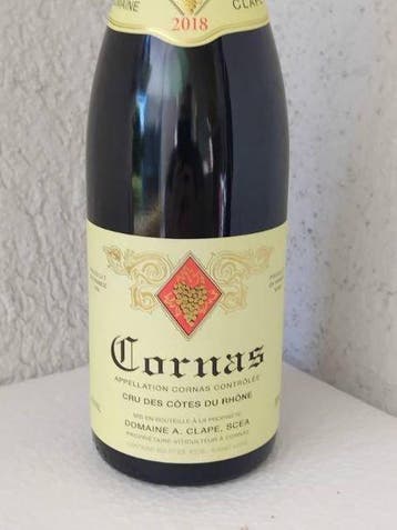2018 Domaine A. Clape, Cornas - Cornas - 1 Fles (0,75 liter), Nieuw