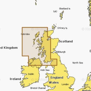 Navionics Waterkaart Platinum+ Regular NPEU006R Schotland We, Ophalen of Verzenden, Nieuw