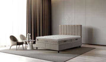Opberg Boxspring Prime - diverse maten, Verzenden, Nieuw, Tweepersoons