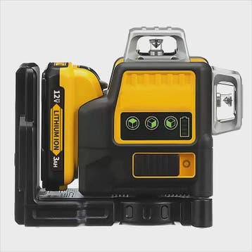 Professionele Groene Laserwaterpas DW089LG - 12 Lijnen, 360°, Verzenden, Nieuw