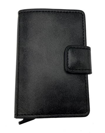 LD klein zwart leren hoesje voor een Figuretta Cardprotector, Verzenden, Nieuw