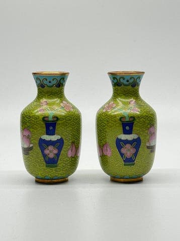 Vaas - Emaille - China (Zonder minimumprijs)
