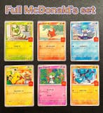 Pokémon - 6 Card - Pikachu, Full McDonalds set, Nieuw