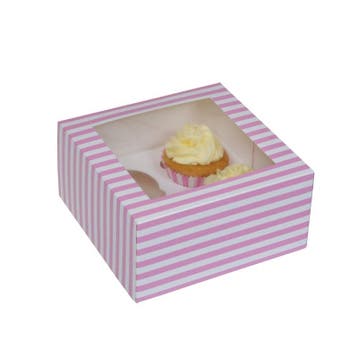 HoM Cupcake Doosje 4 Circus (incl. tray met venster) 2st., Verzenden, Nieuw