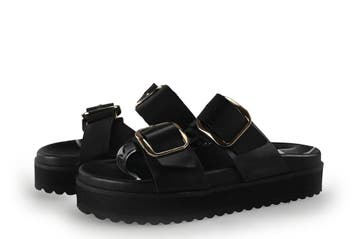 Nelson Slippers in maat 37 Zwart, Slippers, Verzenden, Zwart, Nelson