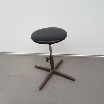 Ahrend Cirkel kruk retro - ihv 38-52 cm, Ophalen of Verzenden