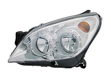 Opel Astra H Koplamp Chrome Links (Koplampen, Verlichting), Verzenden, Nieuw