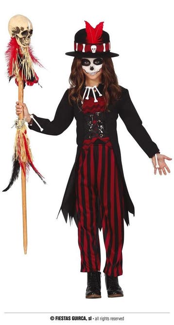 Voodoo Queen Kostuum Kind, Kleding | Dames, Carnavalskleding en Feestkleding, Ophalen of Verzenden, Nieuw