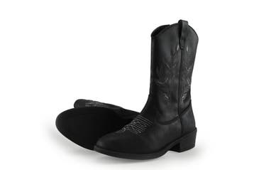 Ton & Ton Cowboy laarzen Meisjes in maat 33 Zwart, Verzenden, Jongen of Meisje, Zo goed als nieuw, Ton & Ton