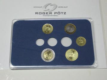 Monaco 3,80 Euro 2003 munten set 10 Cent 2 Euro, Postzegels en Munten, Munten | Europa | Euromunten, Verzenden